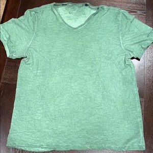 Buffalo David Bitton green v-neck shirt